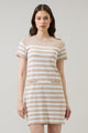 Ebie Striped Mini Dress