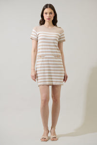 Ebie Striped Mini Dress