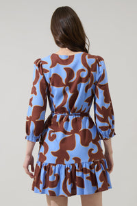 Briley Abstract Roana Mini Dress