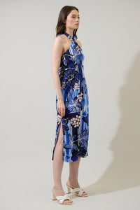 Jabi Floral Reilly Criss Cross Midi Dress