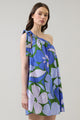 Dayana Floral Adley Shift One Shoulder Mini Dress