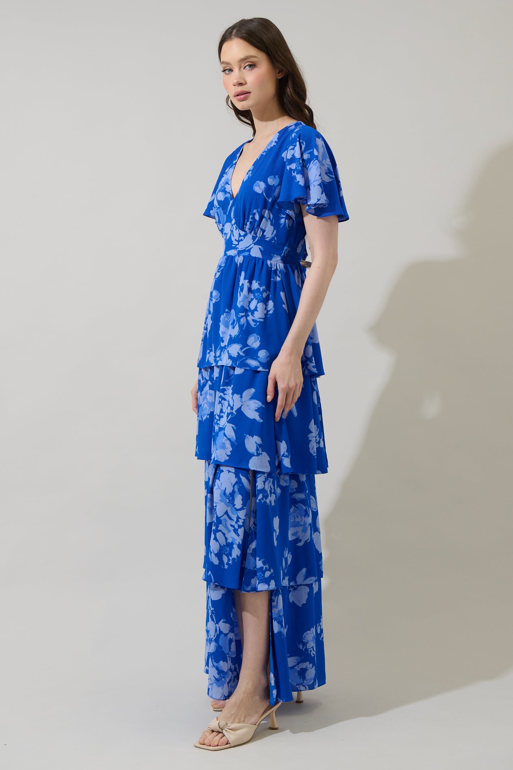 lillee floral print tiered maxi dress Petal and Pup Women's Lillee Tiered Maxi Dress