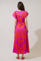 Vallie Floral Ritany Empire Maxi Dress