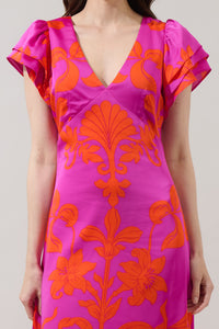 Vallie Floral Ritany Empire Maxi Dress