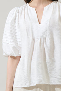 Cerry Pleated Top