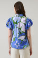 Dayana Floral Poly Smocked Top