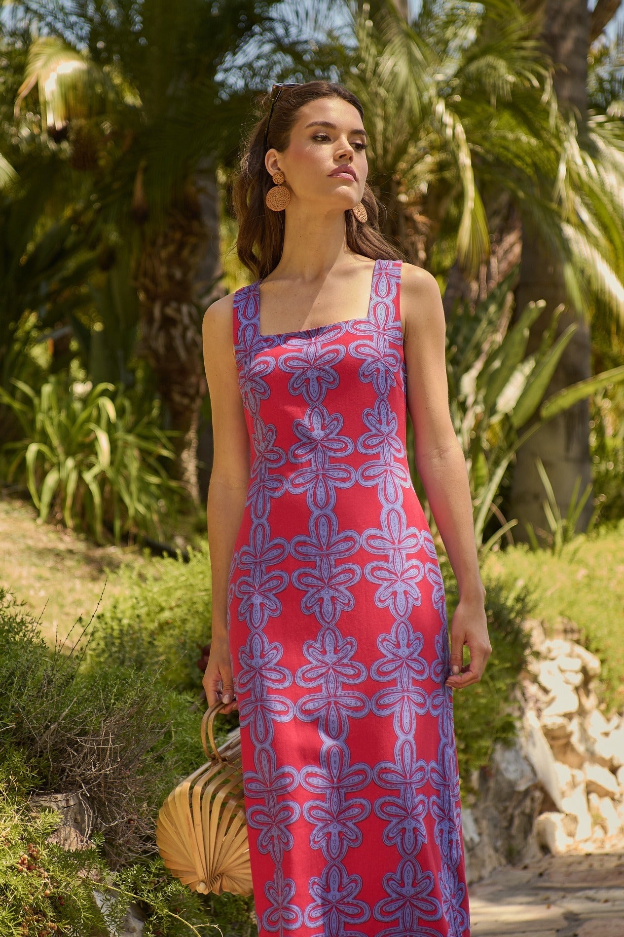 Rory Abstract Troy Maxi Dress