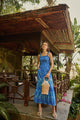 Carys Abstract Delcy Smocked Maxi Dress