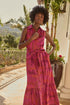 In the Jungle Cileah Collared Maxi Dress