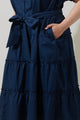 Blate Tiered Midi Dress Curve