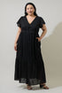 Brigid Blissa Button Midi Dress Curve