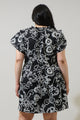 Haylie Floral Empire Tiered Mini Dress Curve