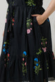 Hester Floral Beth Button Down Midi Dress Curve