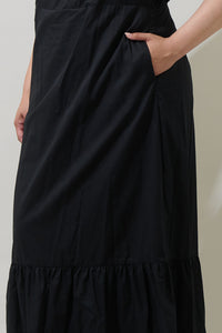 Coraly Xena Puff Sleeve Maxi Dress Curve
