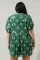 Kestrel Floral Fawna Shift Mini Dress Curve