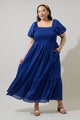 Bluebell Smocked Maxi Dress Curve