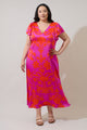 Vallie Floral Ritany Empire Maxi Dress Curve