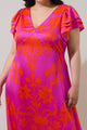 Vallie Floral Ritany Empire Maxi Dress Curve