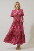 Azura Paisley Belraj Poplin Maxi Dress