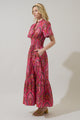 Azura Paisley Belraj Poplin Maxi Dress