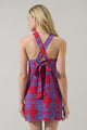 Rory Abstract Amory Halter Mini Dress