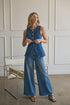 Jeanie High Waisted Wide Leg Jeans