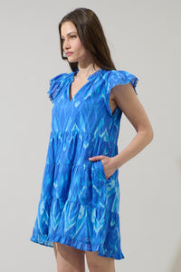 Carys Abstract Yodi Shift Mini Dress