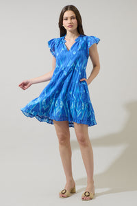 Carys Abstract Yodi Shift Mini Dress