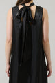 Maeva Organza Mockneck Maxi Dress