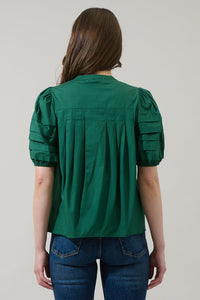 Court Button Down Top