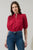 Narris Blossom Smocked Mock Neck Top