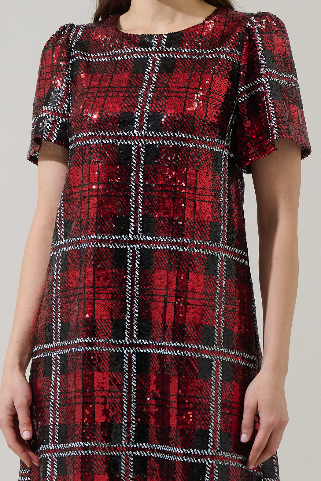 sequin checkered dress My Checkered Past Sequin Mini Dress My Rebellious Roses Boutique