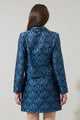 Aurra Jacquard Collared Jacket