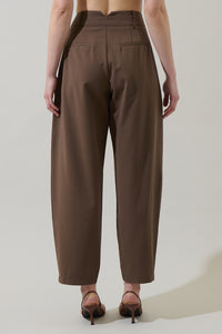 Vivienne Pleated Barrel Pants