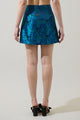 Farrah Jacquard Calera Mini Skirt