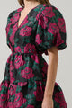 Noemie Jacquard May Tiered Mini Dress