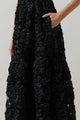 Eirene Rosette Becca Tiered Maxi Dress
