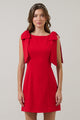 Naelle Shoulder Bow Mini Dress