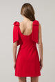 Naelle Shoulder Bow Mini Dress