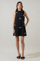 Pamelda Bow Shift Mini Dress