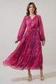 Anais Floral Mauder Balloon Maxi Dress