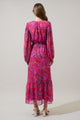 Anais Floral Mauder Balloon Maxi Dress