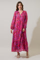 Anais Floral Mauder Balloon Maxi Dress