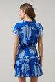 Seabloom Floral Fanny Ruffle Mini Dress