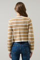 Kassidy Striped Cropped Cardigan