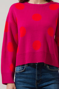 Yeti Polka Dot Sweater