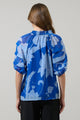 Seabloom Floral Terrie Ruffle Blouse