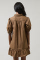 Levy Button Down Shift Dress