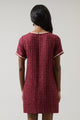 Haley Audrey Tweed Shift Mini Dress