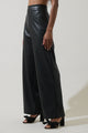 Anisa Leather Bern Wide Leg Pants